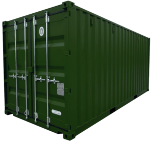 New 20ft Shipping Container Green - Container Sales