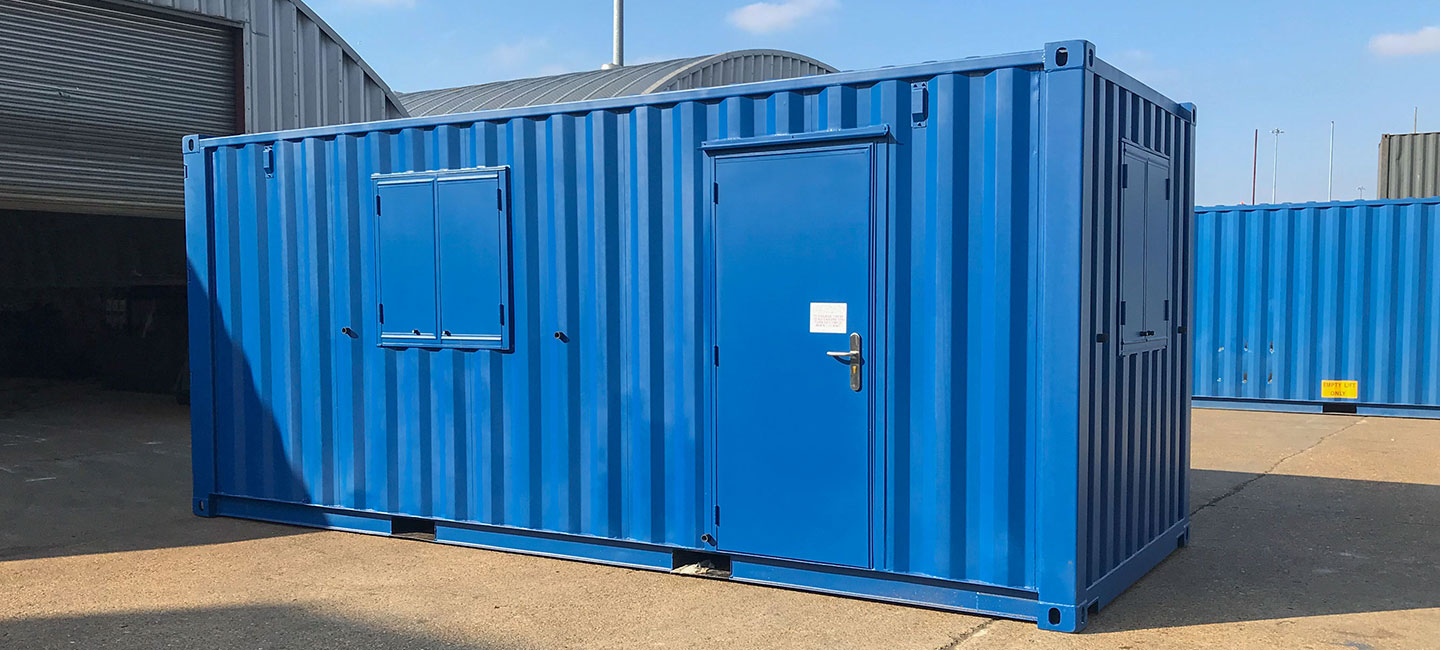 20ft Shipping Container Offices Derby – Container Sales